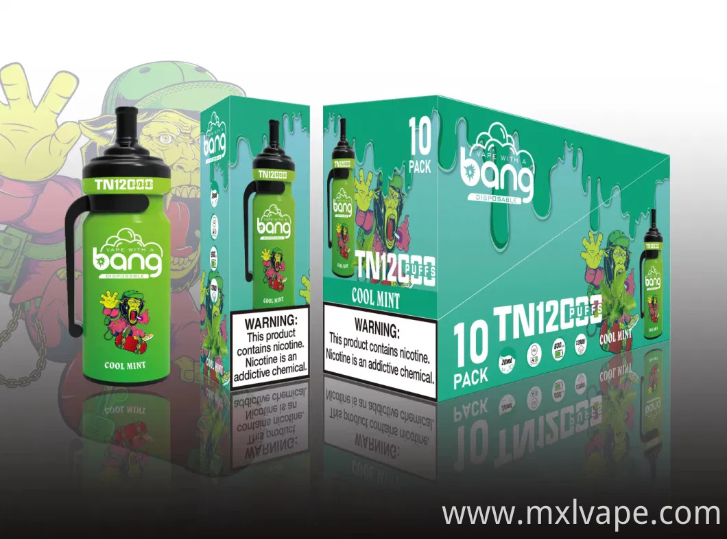 China Wholesale Custom Vaporizer Disposable Vaper Pen Bang Tn 12000 Puffs in Stock